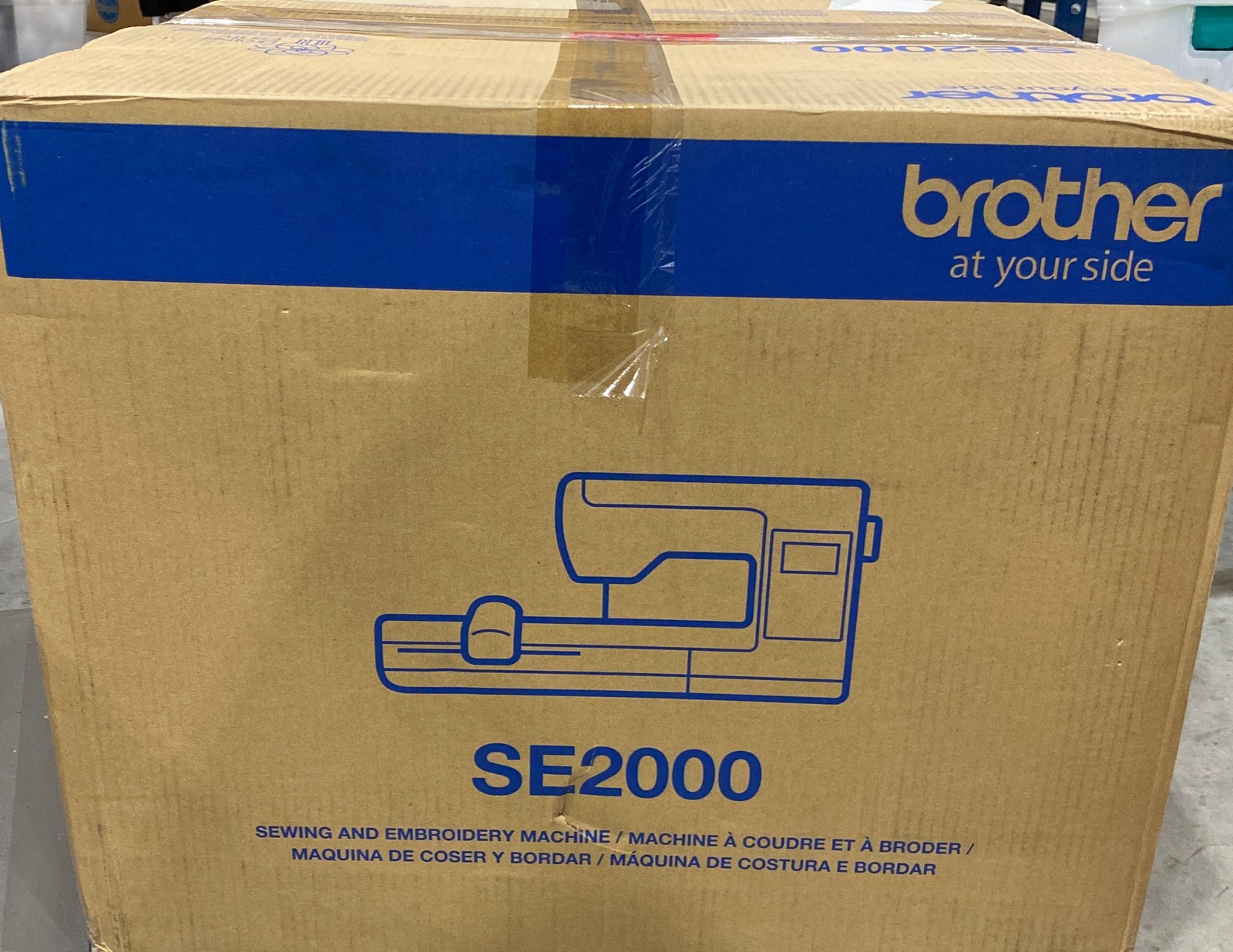Brother SE200 Computerized Sewing Machine and Embroidery Machine