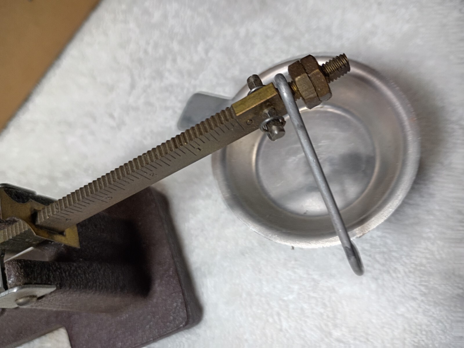 Vintage Redding Powder & Bullet Scale with box gun reloading