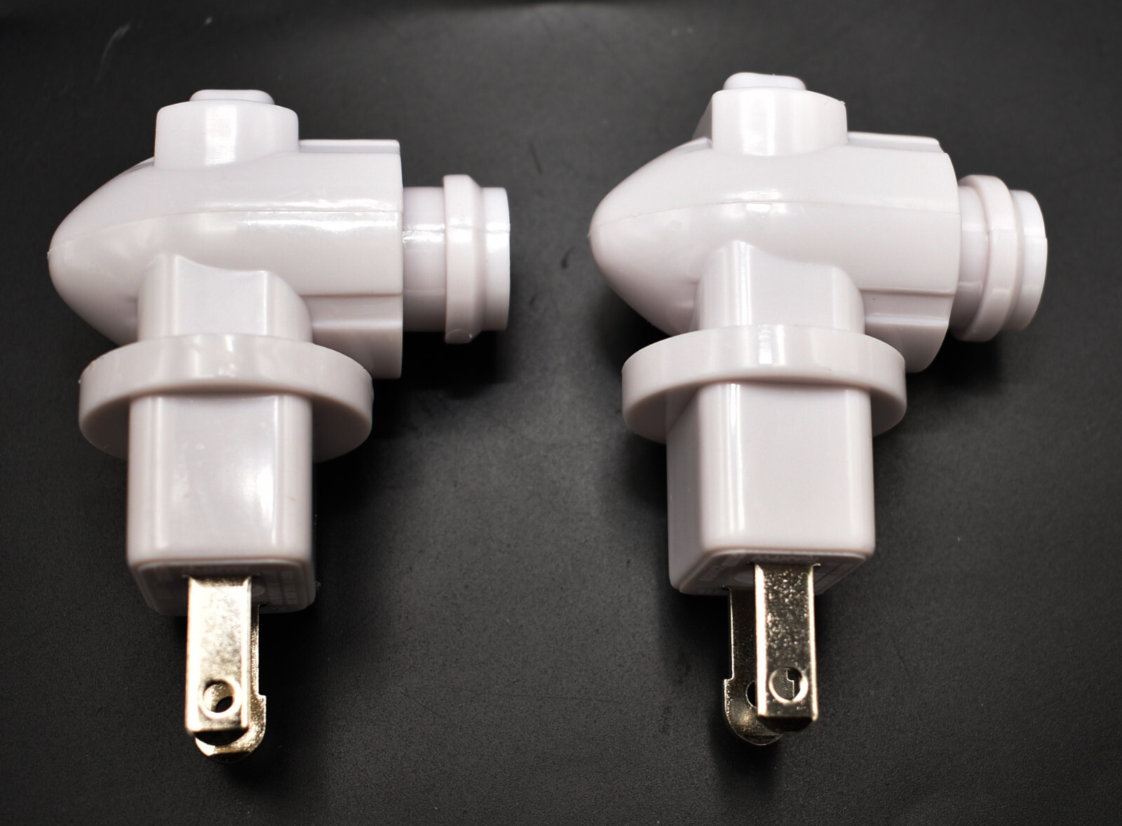 2-Pack: Night Light Base / Socket / Plug - Rotating  - DIY Nite Light Fixture