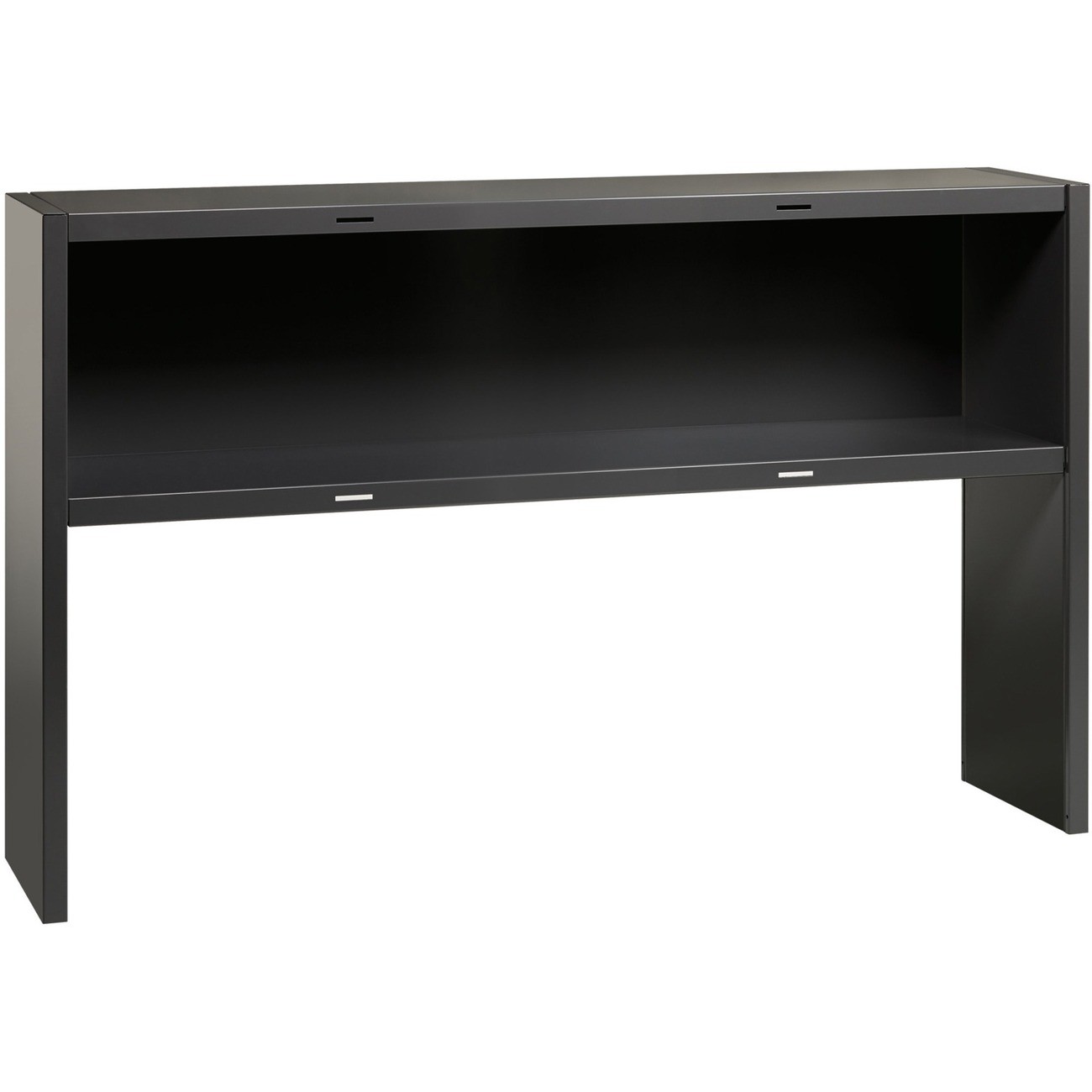 Lorell LLR79170 Charcoal Steel Desk Stack-on Hutch 60"