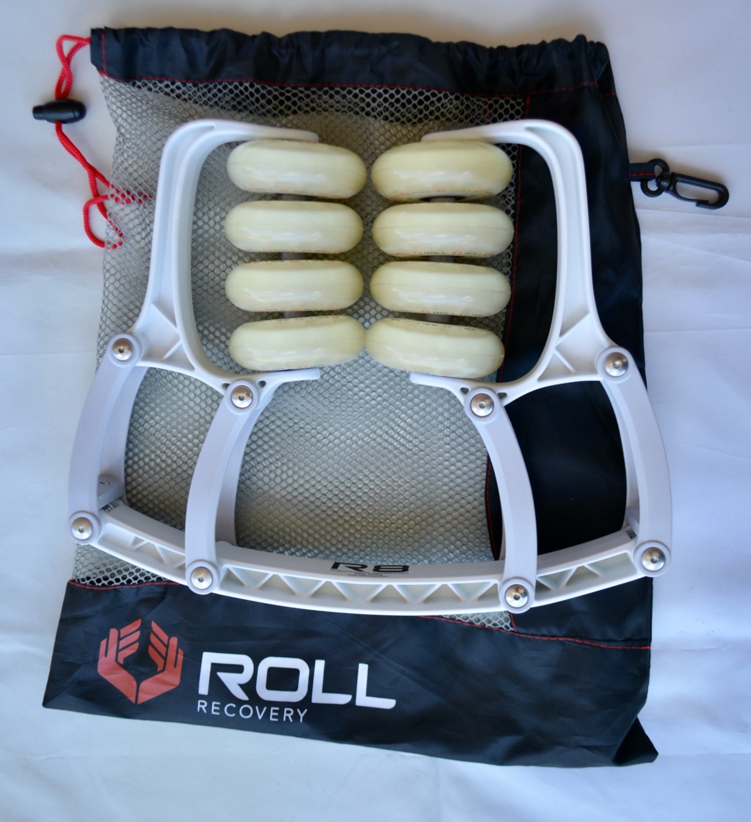 ROLL Recovery R8 Deep Tissue Massage Tool White