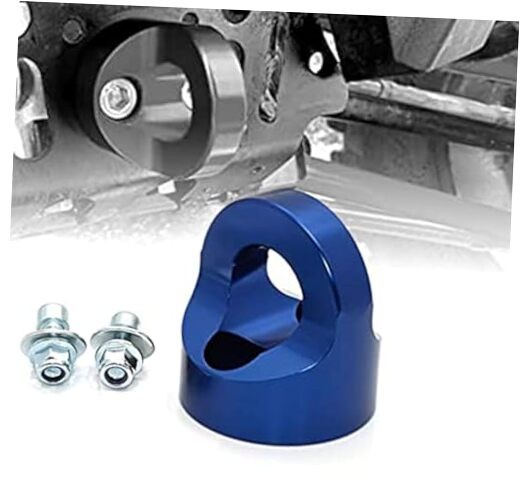 Front Tow Hook Billet Aluminum Tie Anchor Towing Hooks for Polaris RZR Blue