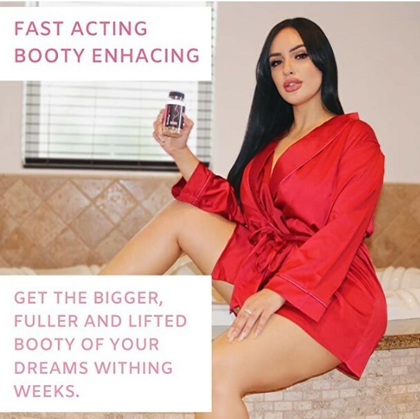 Booty Maxx Enhancement Pills – Booty, Hips & Thigh Curves – Herbal Formula