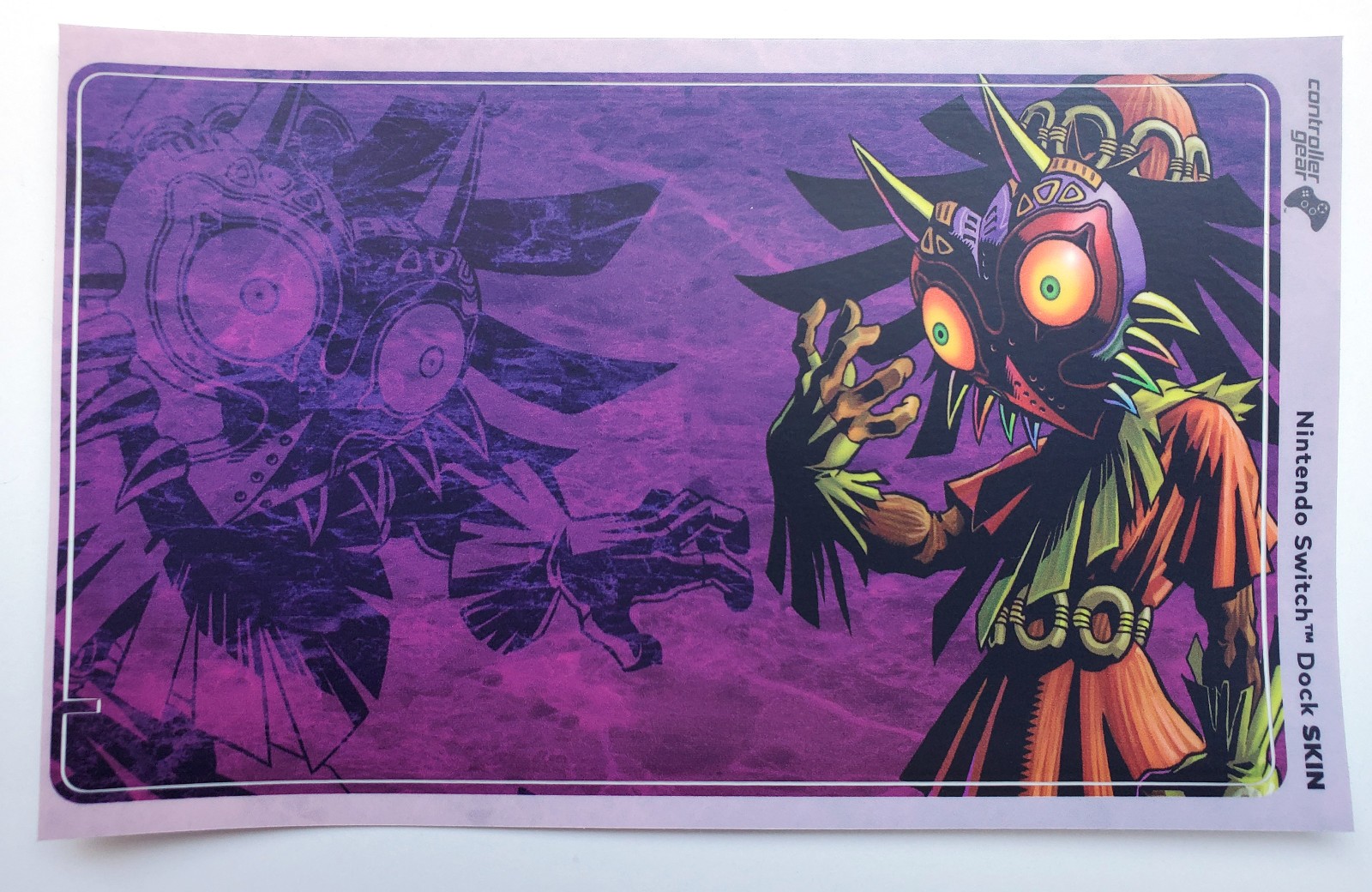New ZELDA - MAJORA'S MASK Nintendo Switch Skin Decal Set Adhesive Sticker HTF