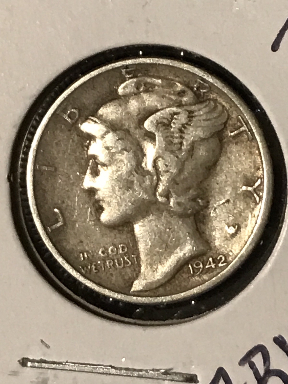 1942 Mercury Dime