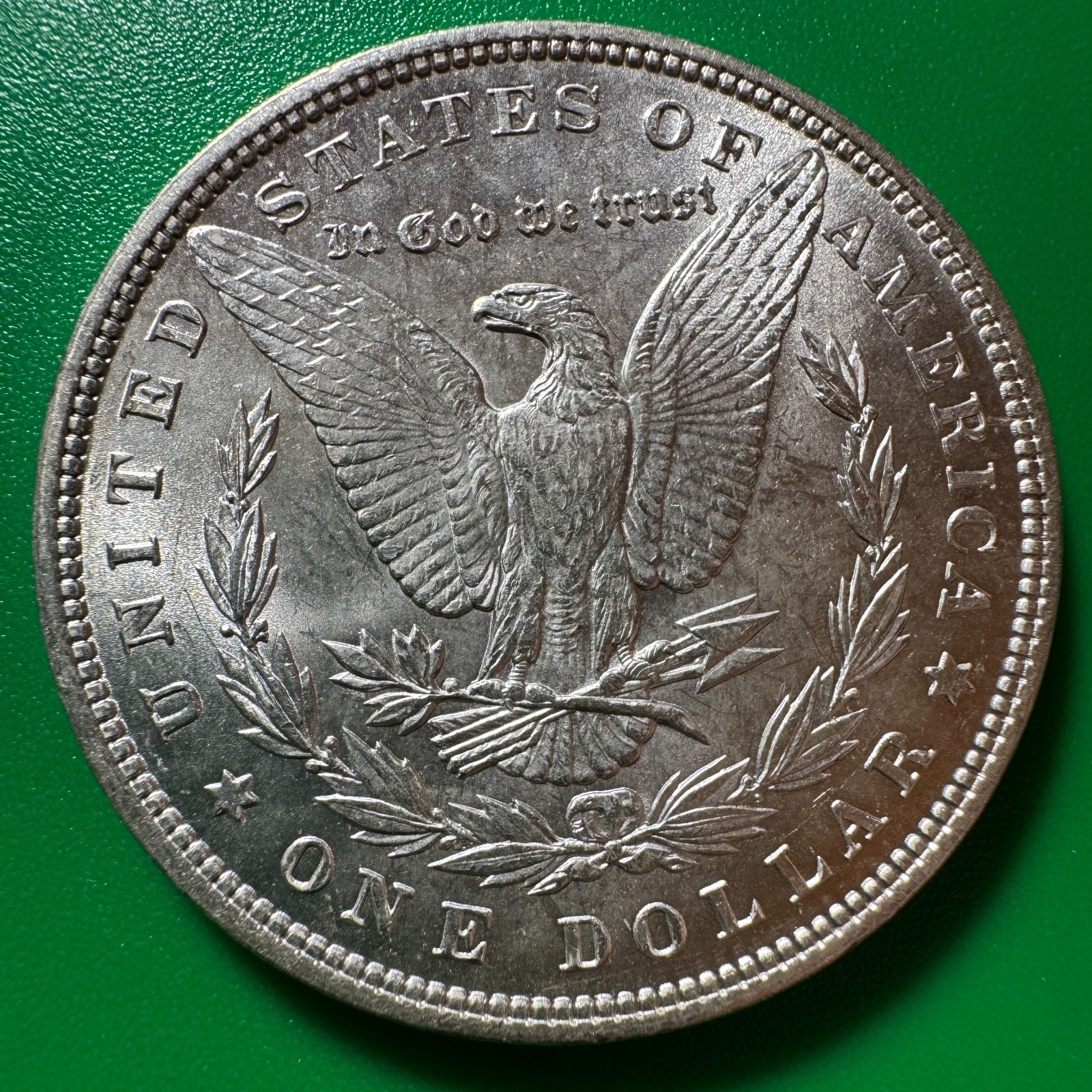 1896 Morgan Silver Dollar 14610