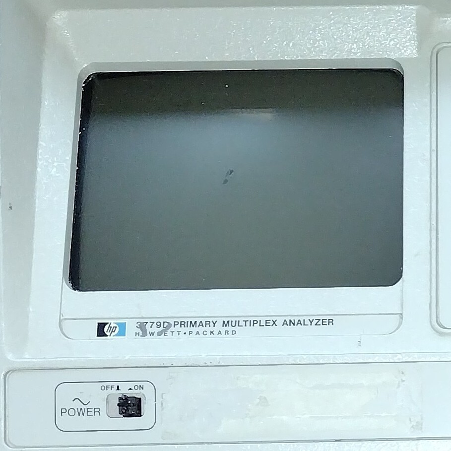 HEWLETT-PACKARD 3779D PRIMARY MULTIPLEXER ANALYZER