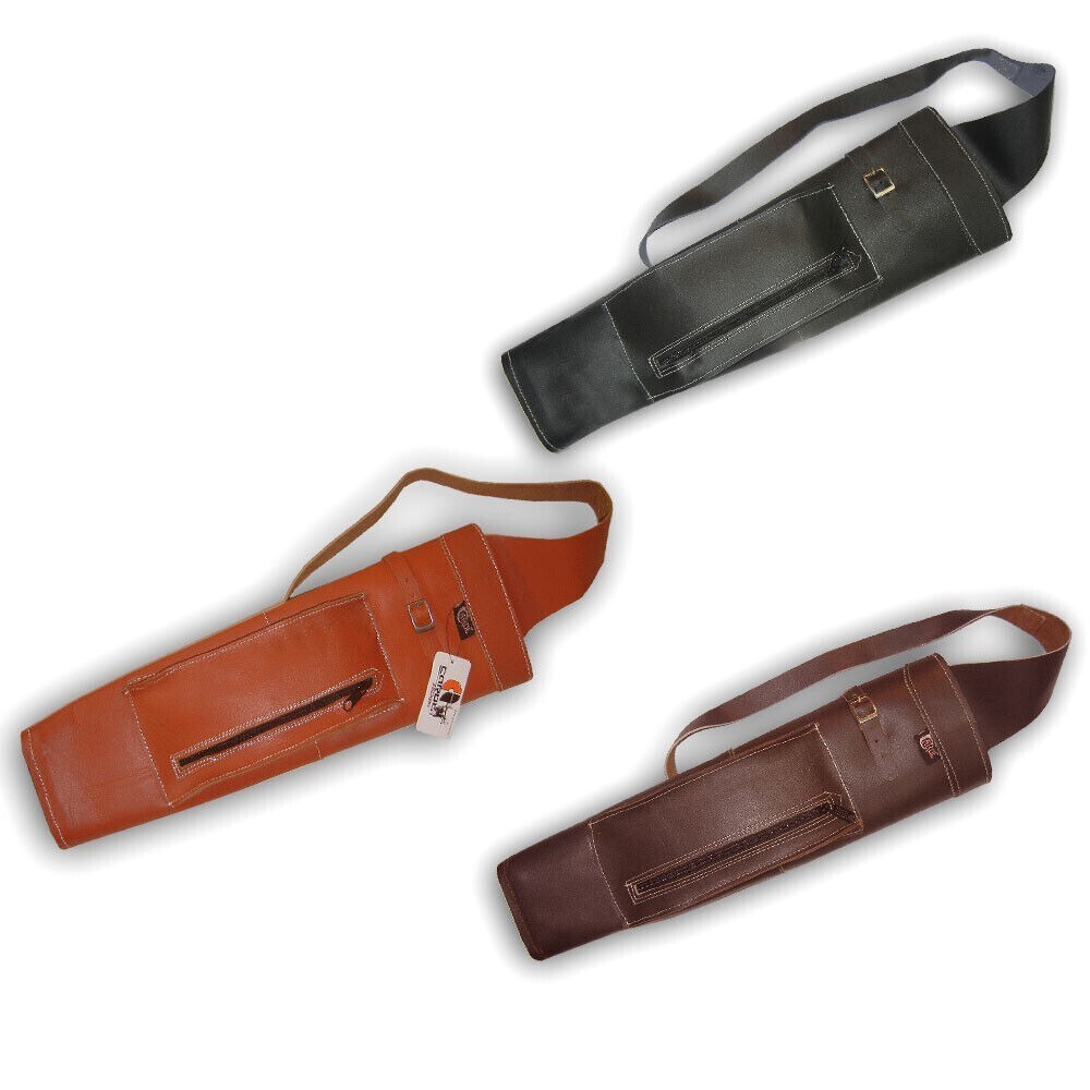 LONGBOW/RECURVE/COMPOUND BOW ARROW BAG SHOULDER BACK ARROW QUIVER
