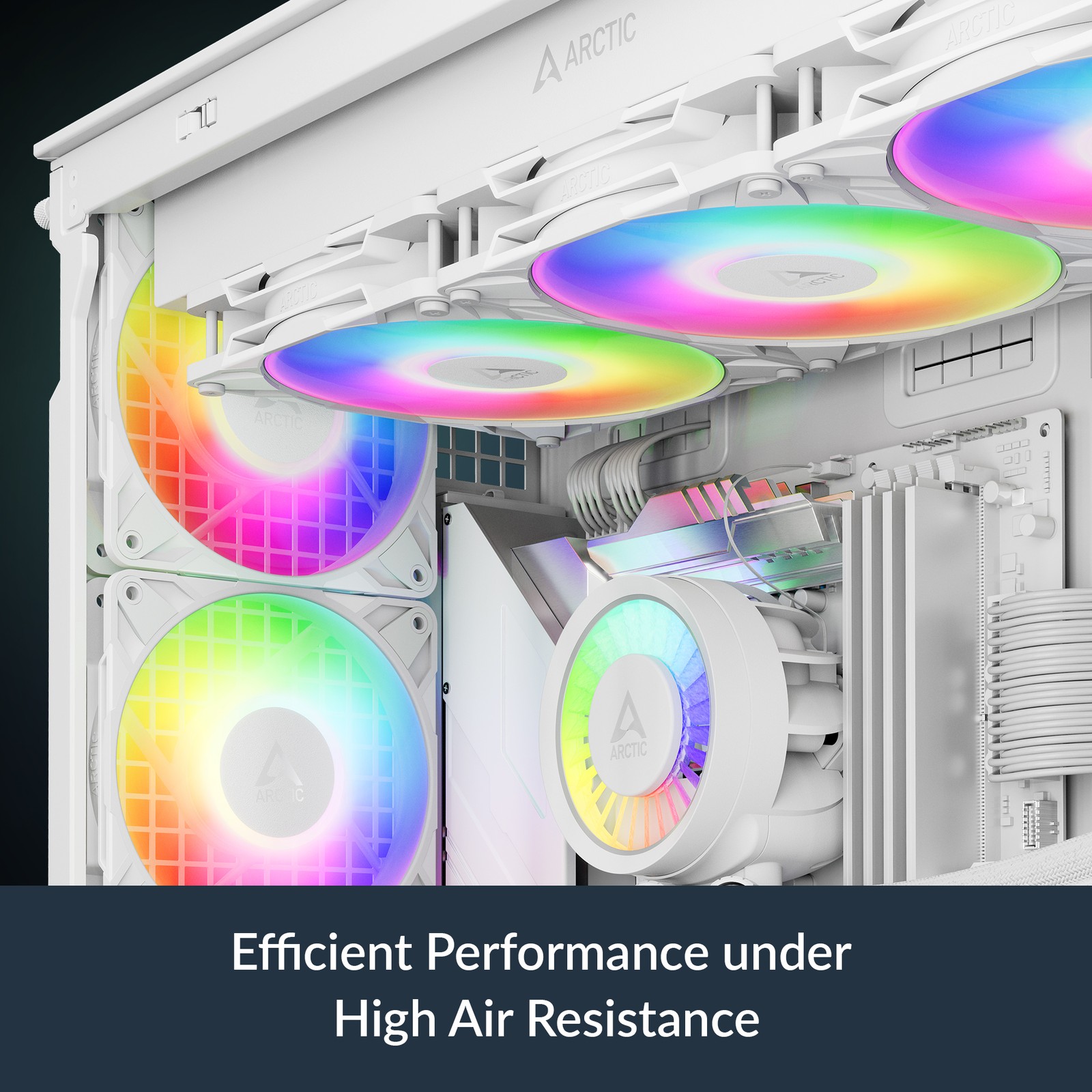 ARCTIC P14 Pro A-RGB White (3 Pack) Case Fan PC Cooler 14 cm