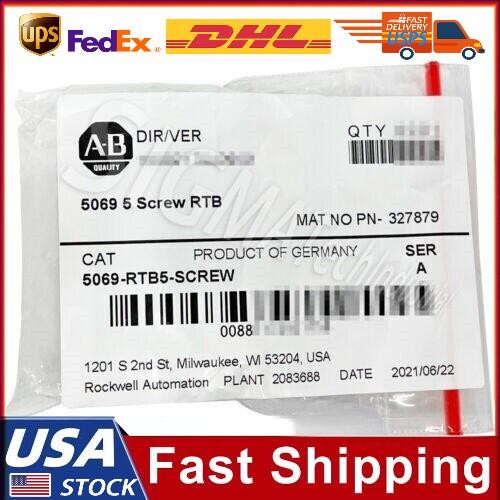 NEW~ Allen Bradley AB 5069-RTB5-SCREW In Stock