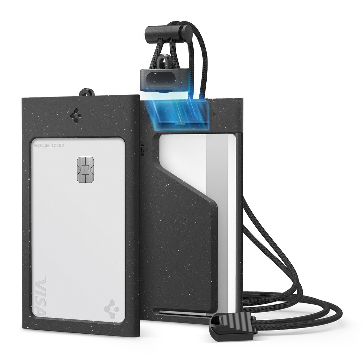 Spigen Life Universal Mag Slide 2-Card Secure ID Badge Holder