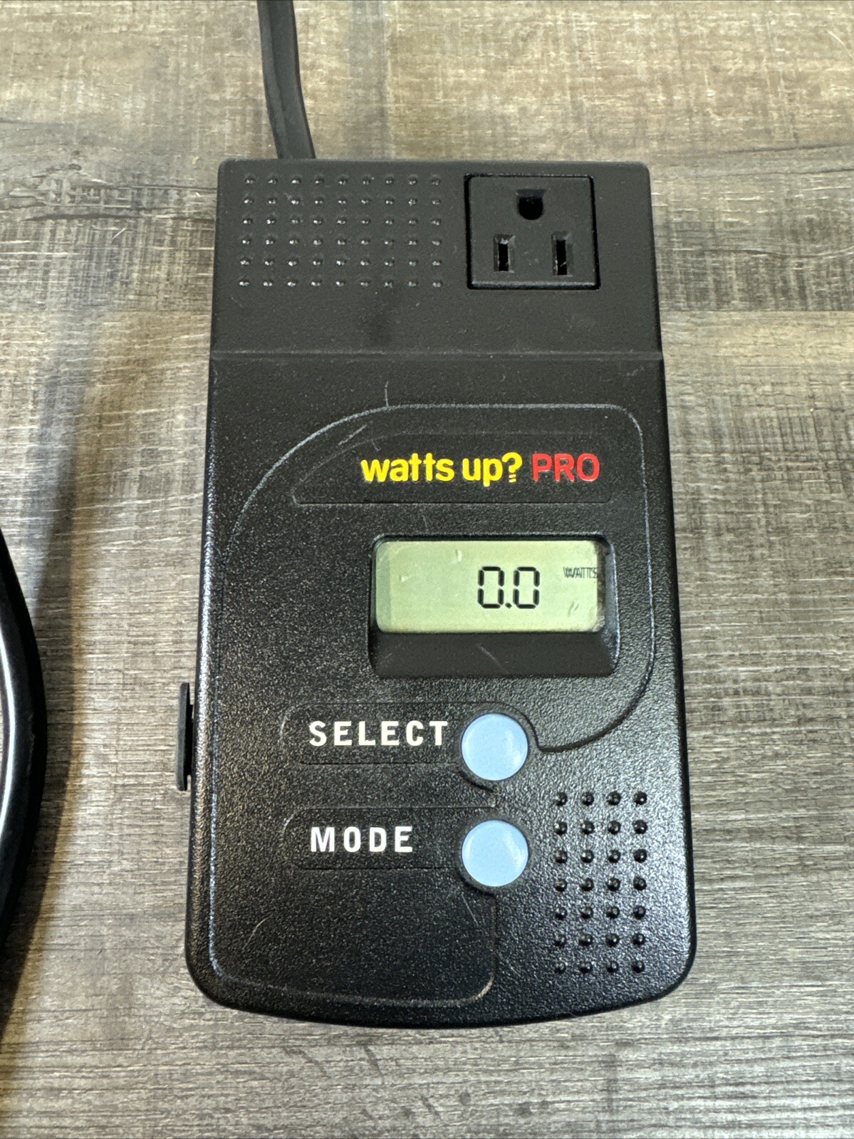 Watts Up Pro Black Portable 120VAC-60Hz Electricity Wattage Consumption Meter