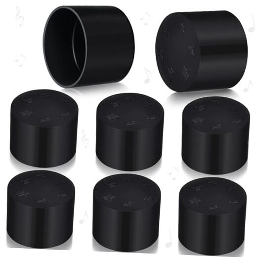 8 Pcs Octavator Tube Caps Percussion Tubes Caps To Lower The Octave Music