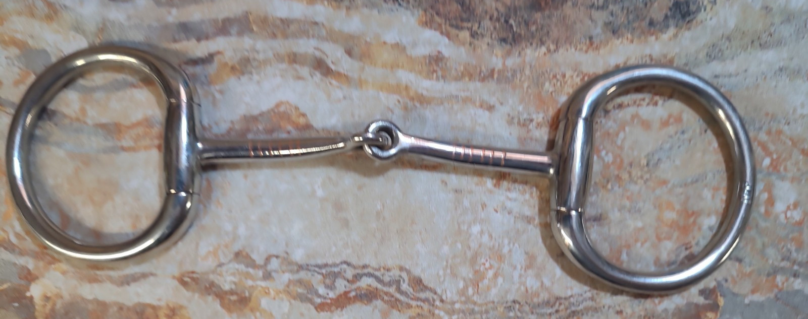 Jeremiah Watt (JWP) Stainless Eggbutt Snaffle Bit 5"
