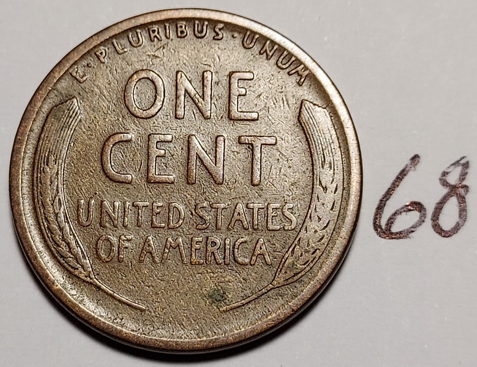 1919-S Lincoln Wheat Cent #68