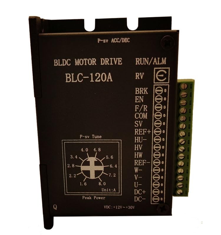 QW-BLD-120 BLDC Motor Driver Controller 24V Brushless Electric Regulator