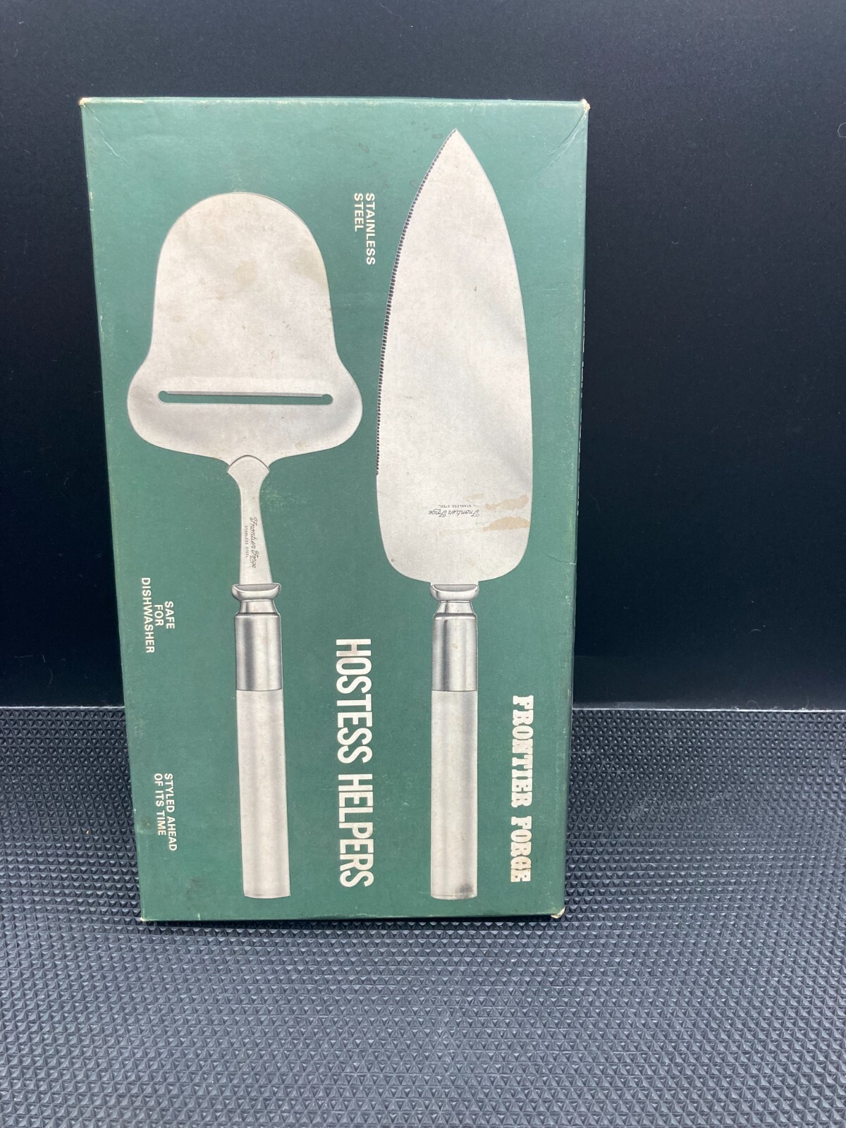 Vintage Frontier Forge Hostess Helper Cheese Slicer and Server Japan