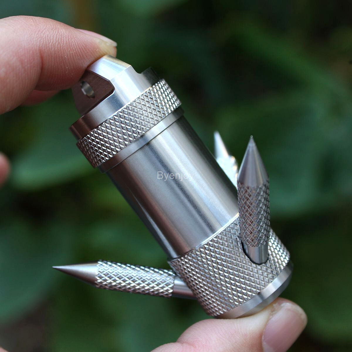 Throw Out Grappling Hook Capsule Waterproof Container Anchor Outdoor EDC Gift