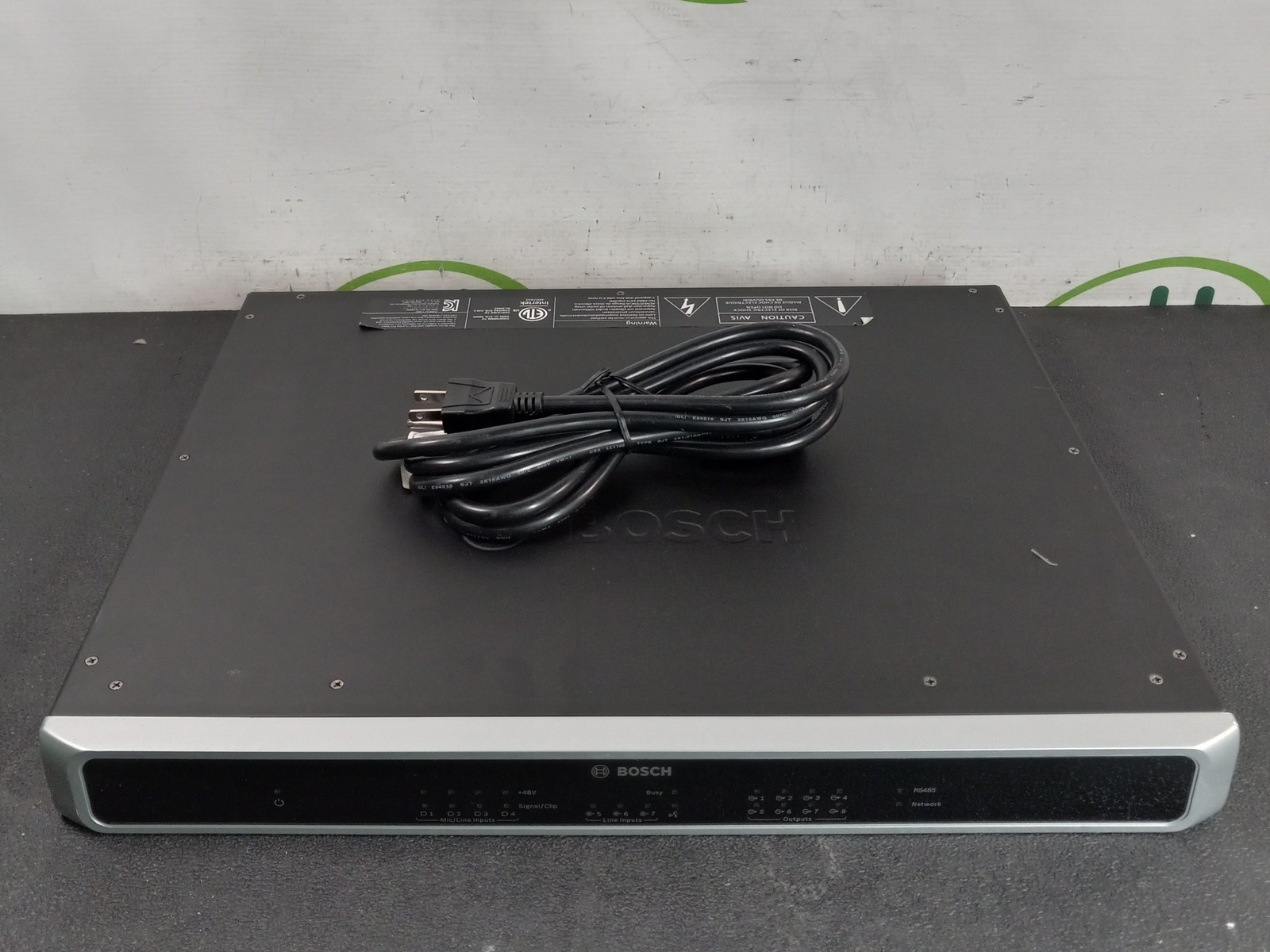 BOSCH PLM-8M8 Matrix 8‑Channel DSP Matrix Mixer