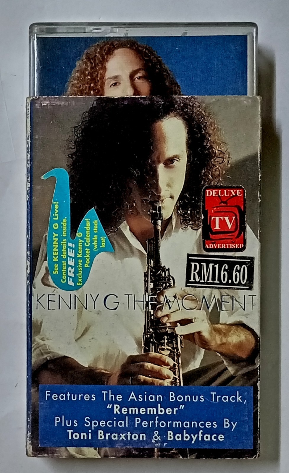 Kenny G The Moment Toni Braxton Babyface 1996 Arista Malaysia Cassette Tape