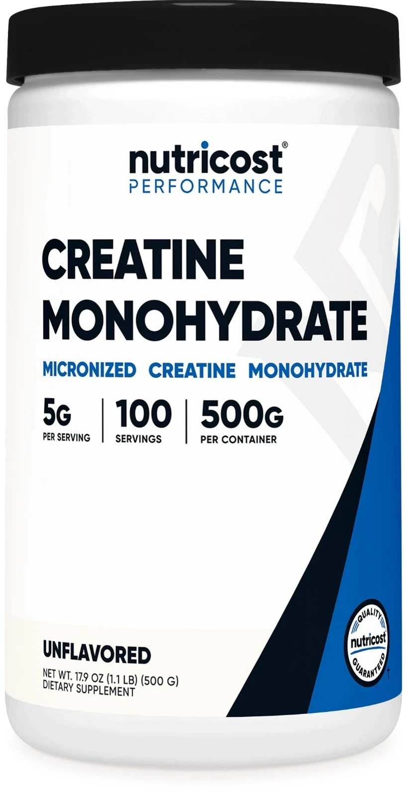 Nutricost Pure Creatine Monohydrate 500 Gram Powder ,Bulk discounts,Free ship