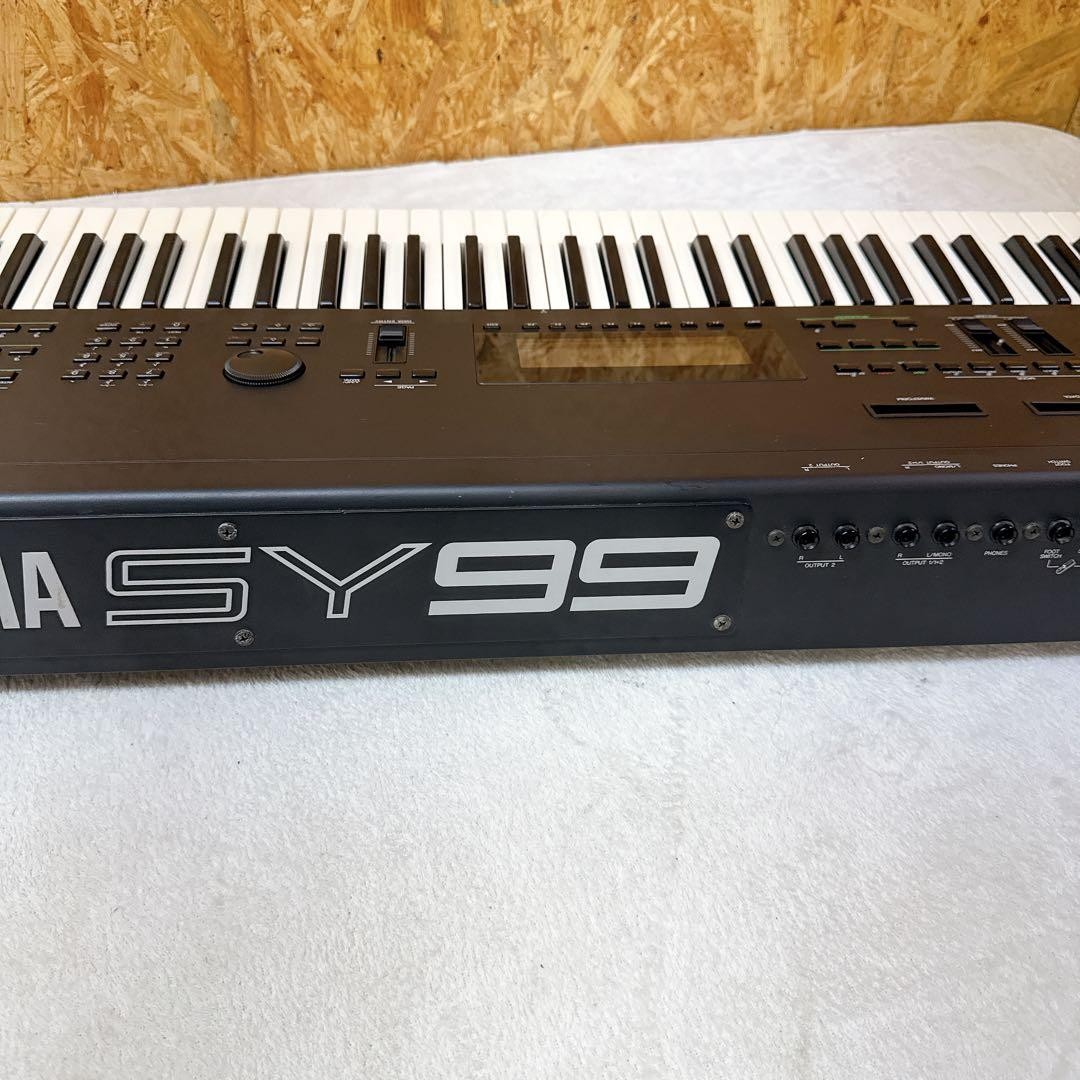 Yamaha SY99 FM Synthesizer Keyboard with Manual Keyboard Tested