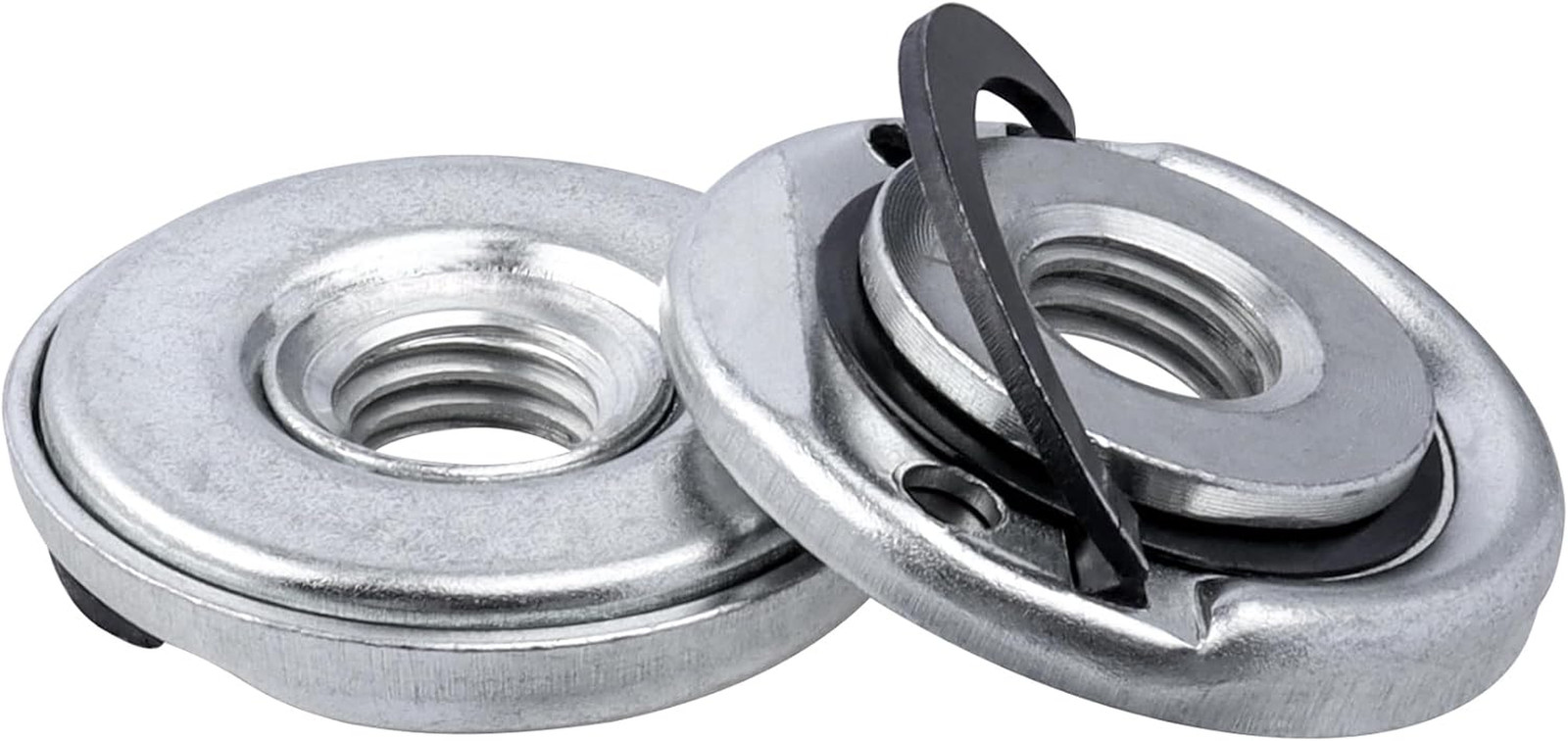 2Pcs Quick Release Angle Grinder Locking Nuts M14 Flange Nut Replacement Lock Nu