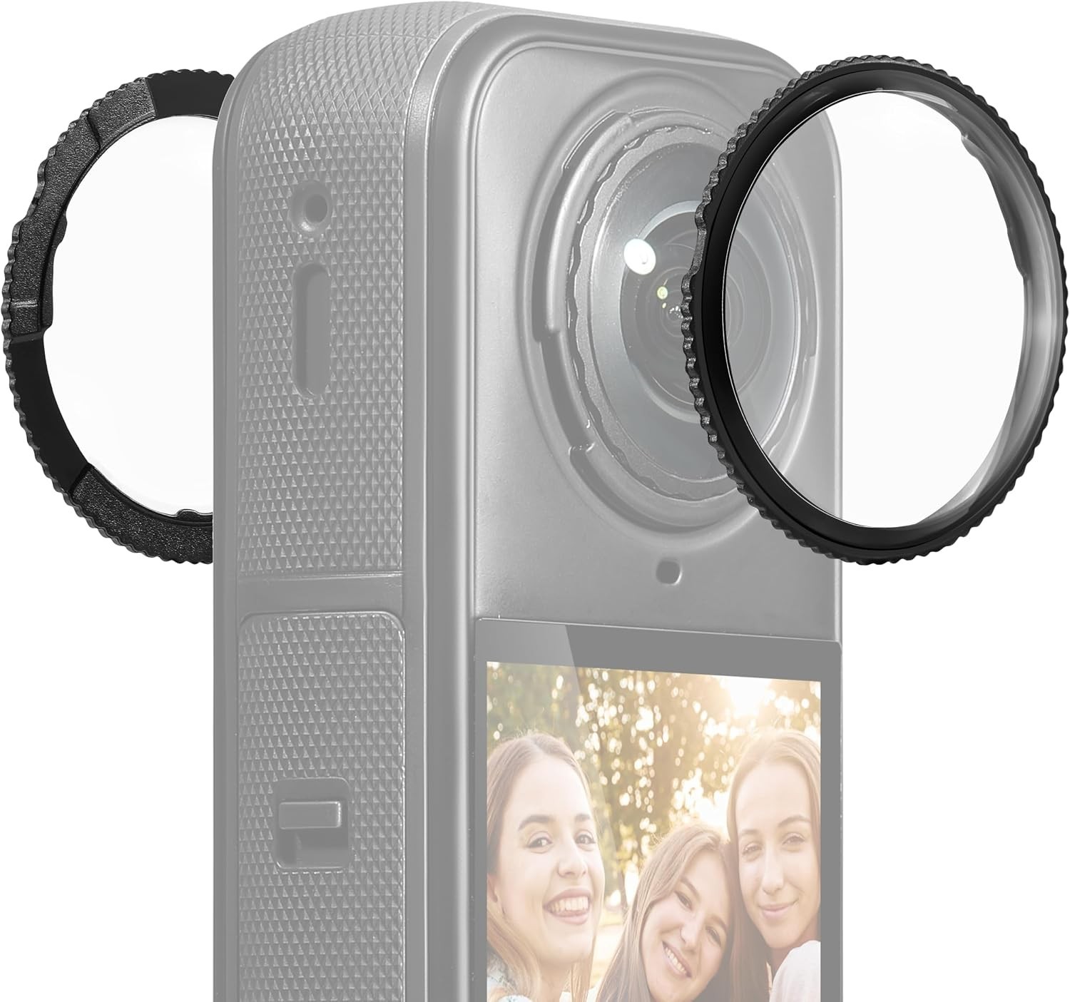 Insta360 X5 Lens Guard, 2-Pcs Protector with Anti-Reflective Coating