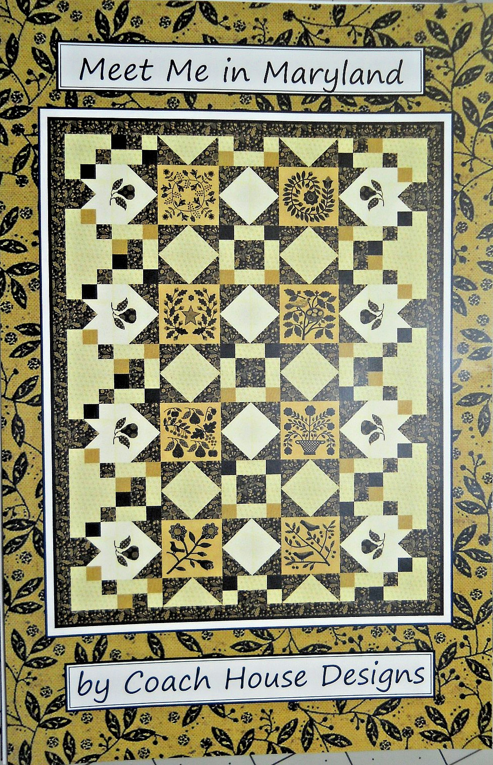 MEET ME IN MARYLAND A LAP QUILT 58" X76" BTP