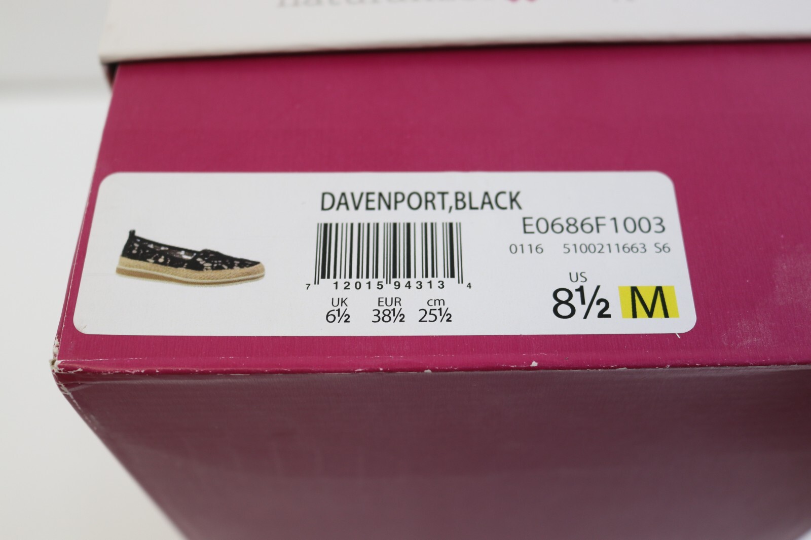 NEW Womens Naturalizer Davenport Flat Black Loafer Slip On Size 8.5M