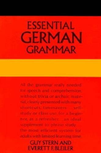 Essential German Grammar (Dover Language Guides Essential Grammar) - GOOD