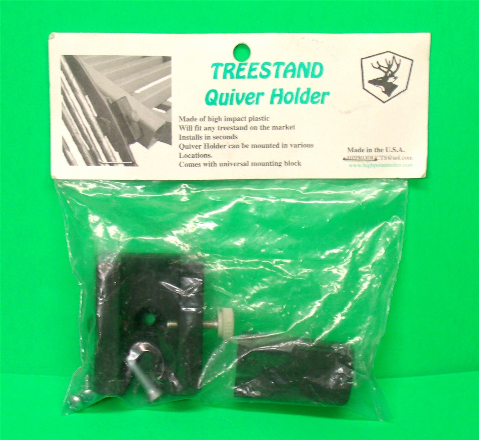 New High Point Universal Tree Stand Quiver Holder - Fits Any Tree Stand