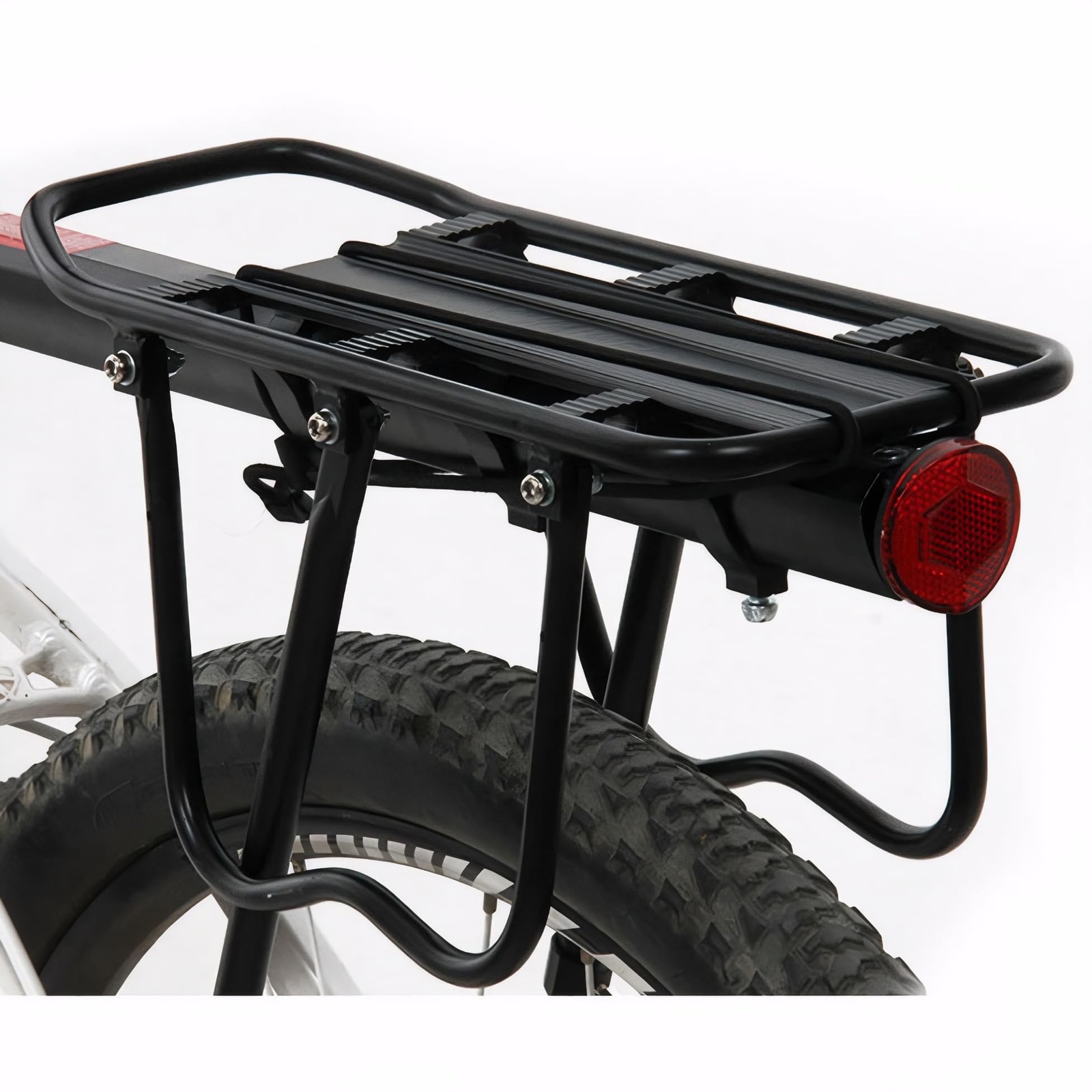 Bicycle Rear Rack Adjustable Aluminum Alloy Bike Rack with Reflector BK431