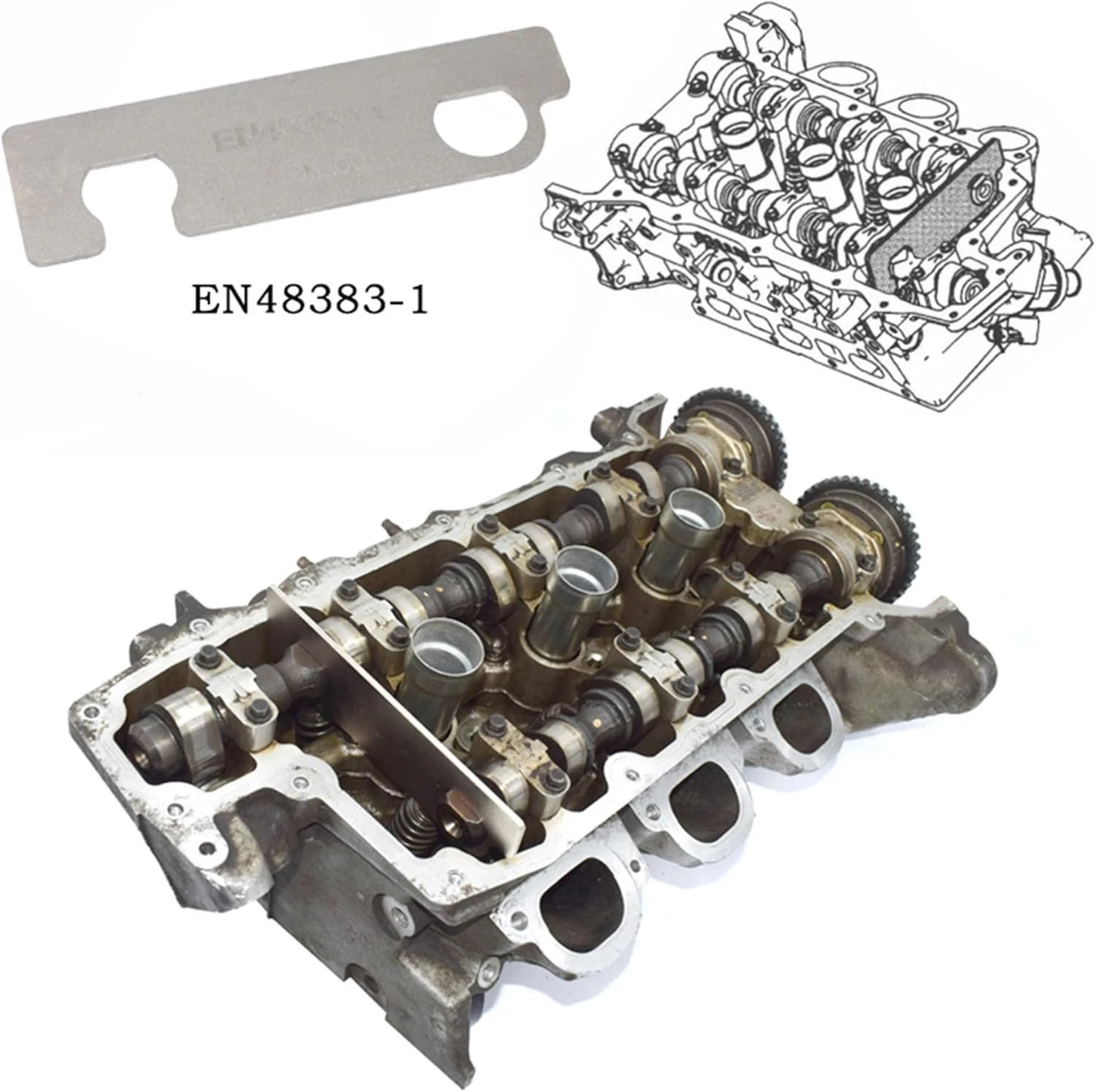 Camshaft Retaining and Alignment Timing Tool Kit, Compatible with GM GMC Cadi...