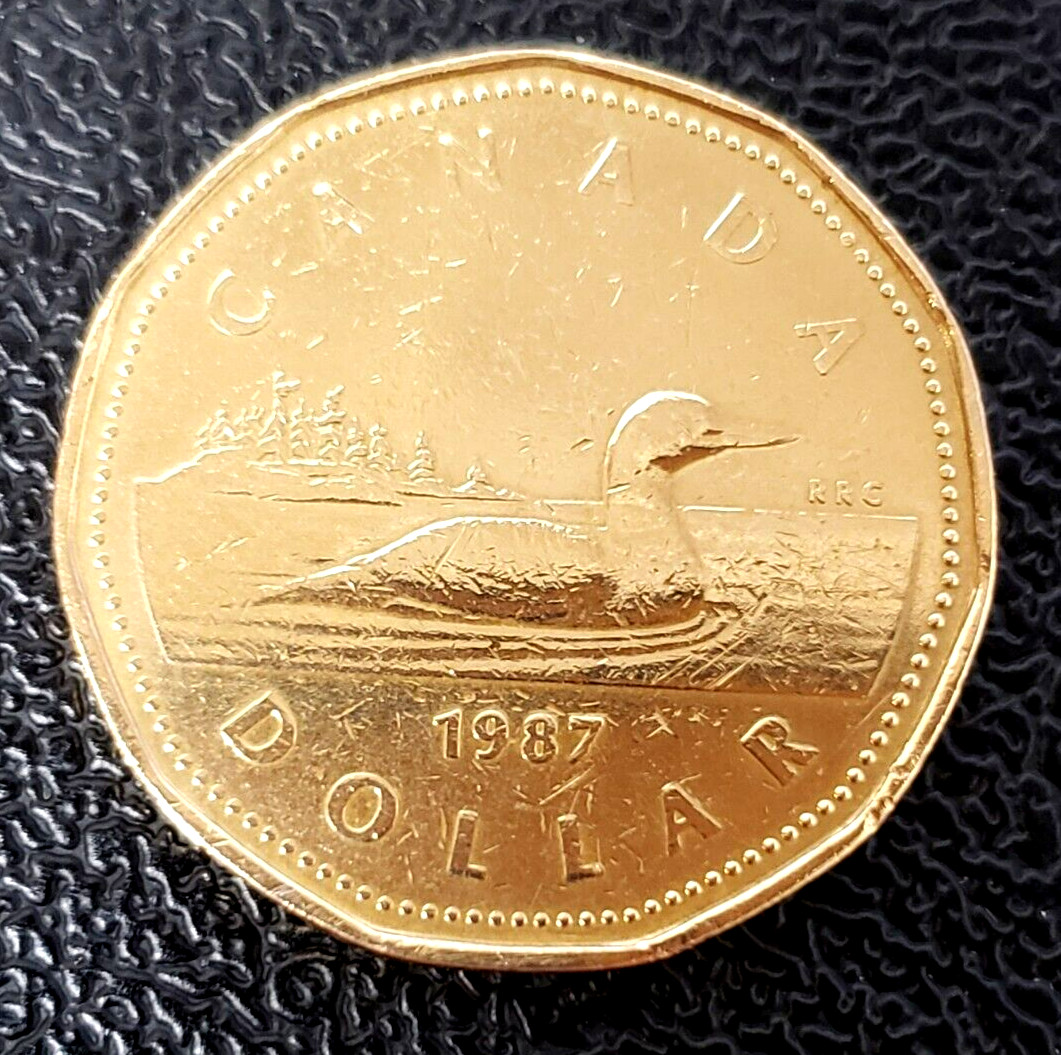 CANADA [1988-1989] Golden Color $1 Dollars KM# 157 CANADA COIN