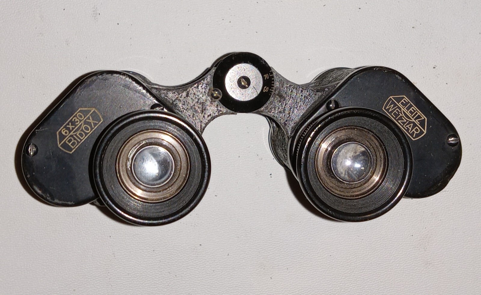 E. Leitz Wetzlar BIDOX 6x30 Binoculars Germany Vintage