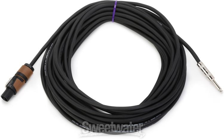 Pro Co S16NQ-50 Speakon-TS Speaker Cable - 50'
