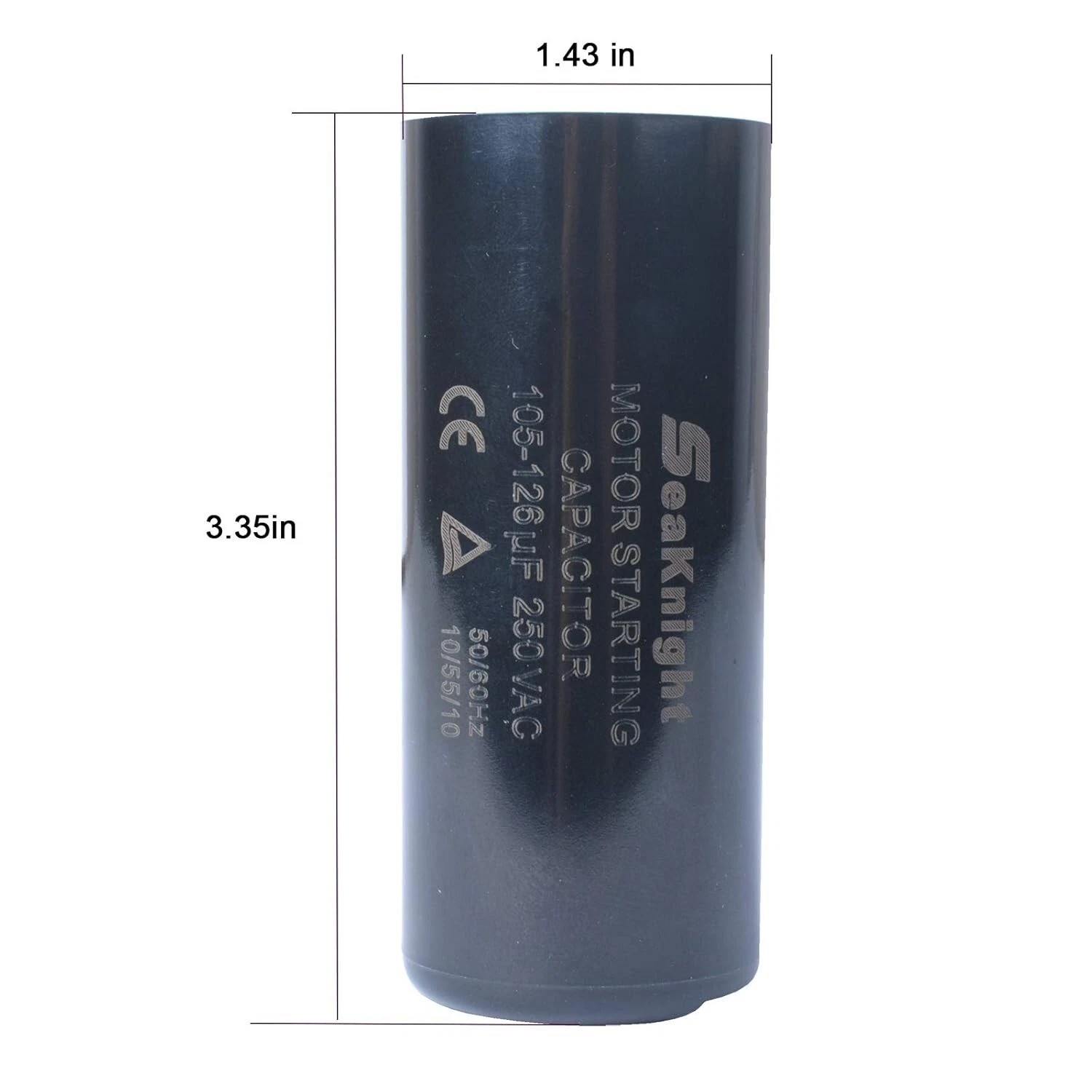 105-126 Uf Start Capacitor 220-250VAC for Franklin 1-2HP Well Pump Control Box.,