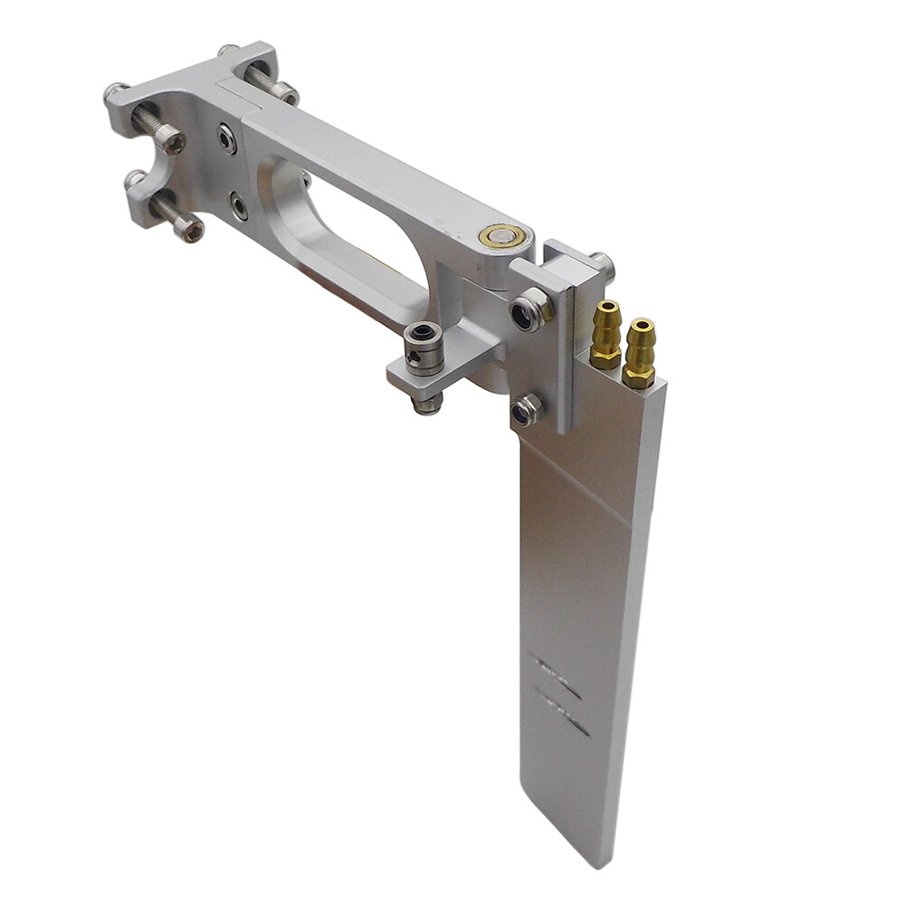 RC Boat Rudder Dual Water Pick Up 160mm Rudder for 39-55inch RC Speed Boat Oval