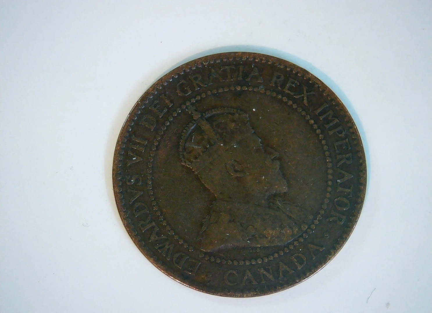 Canada 1902 1 Cent Victoria Large Cent Coin