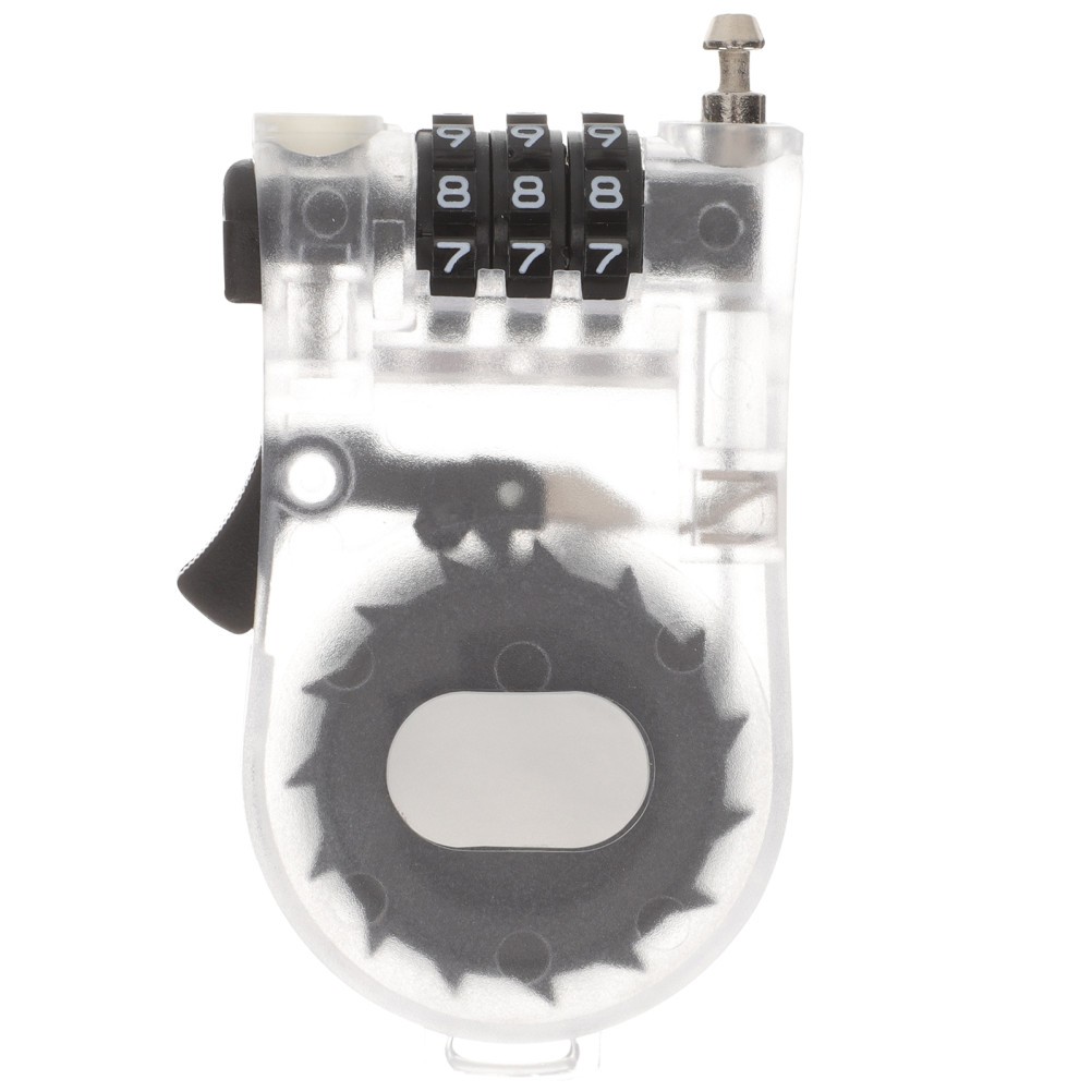 2 Pieces Combination Lock for Snowboard High-security Bike Ski Cable