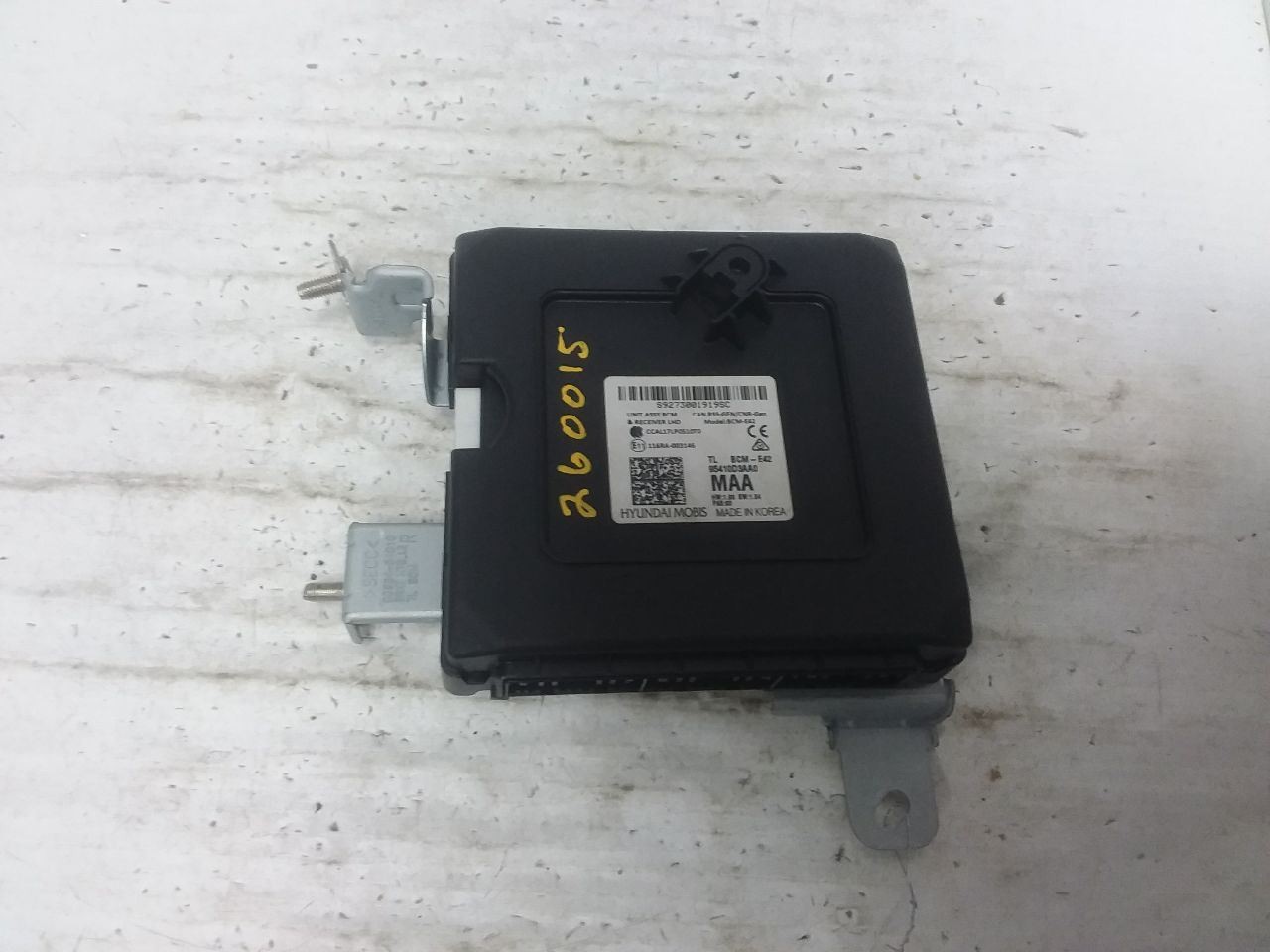 Body Control Module BCM Right Hand Dash Fits 19-21 TUCSON 95410D3AA0