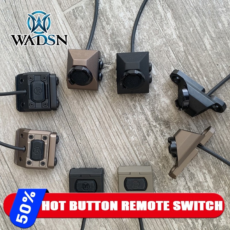 Hot Button Remote Switch Unity M-LOK Rail for Surefire M300 M600 LED Light New