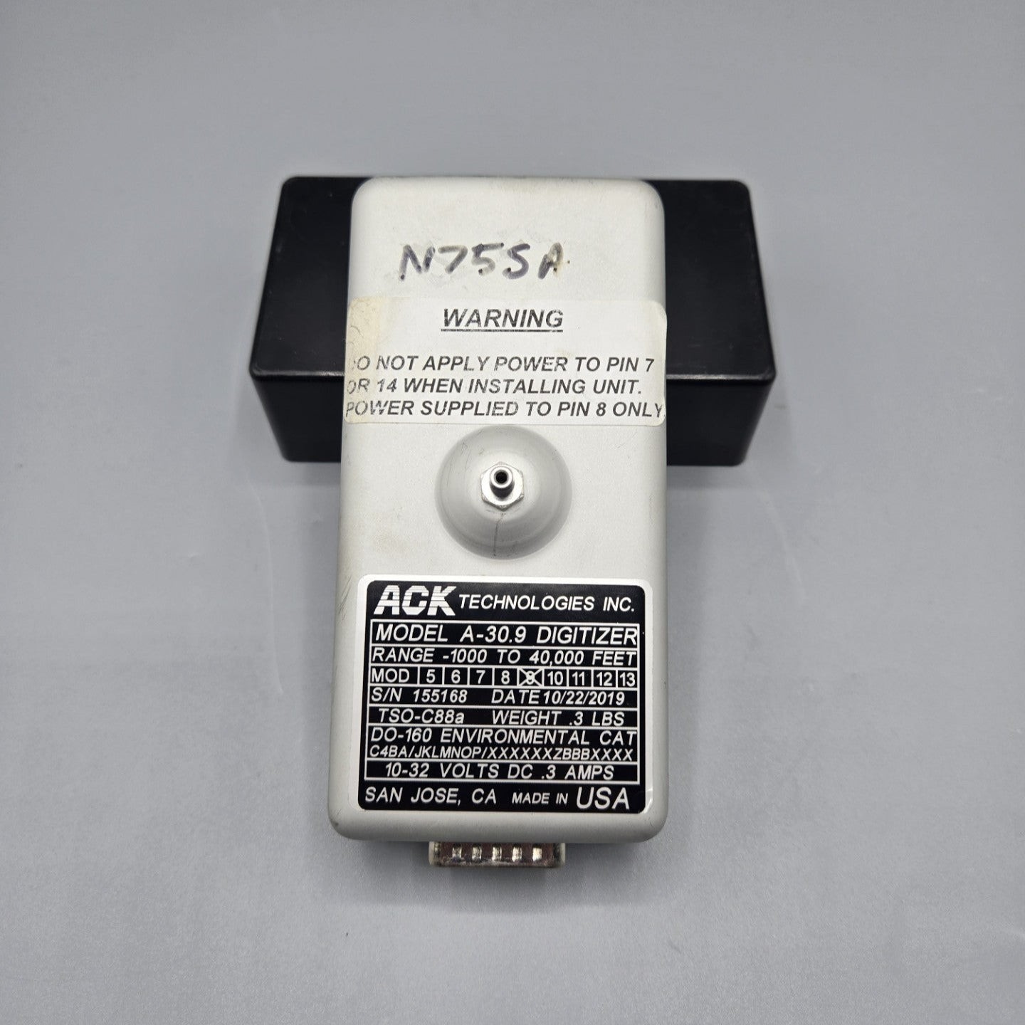 ACK Altitude Encoder - PN: A-30.9 with RS232