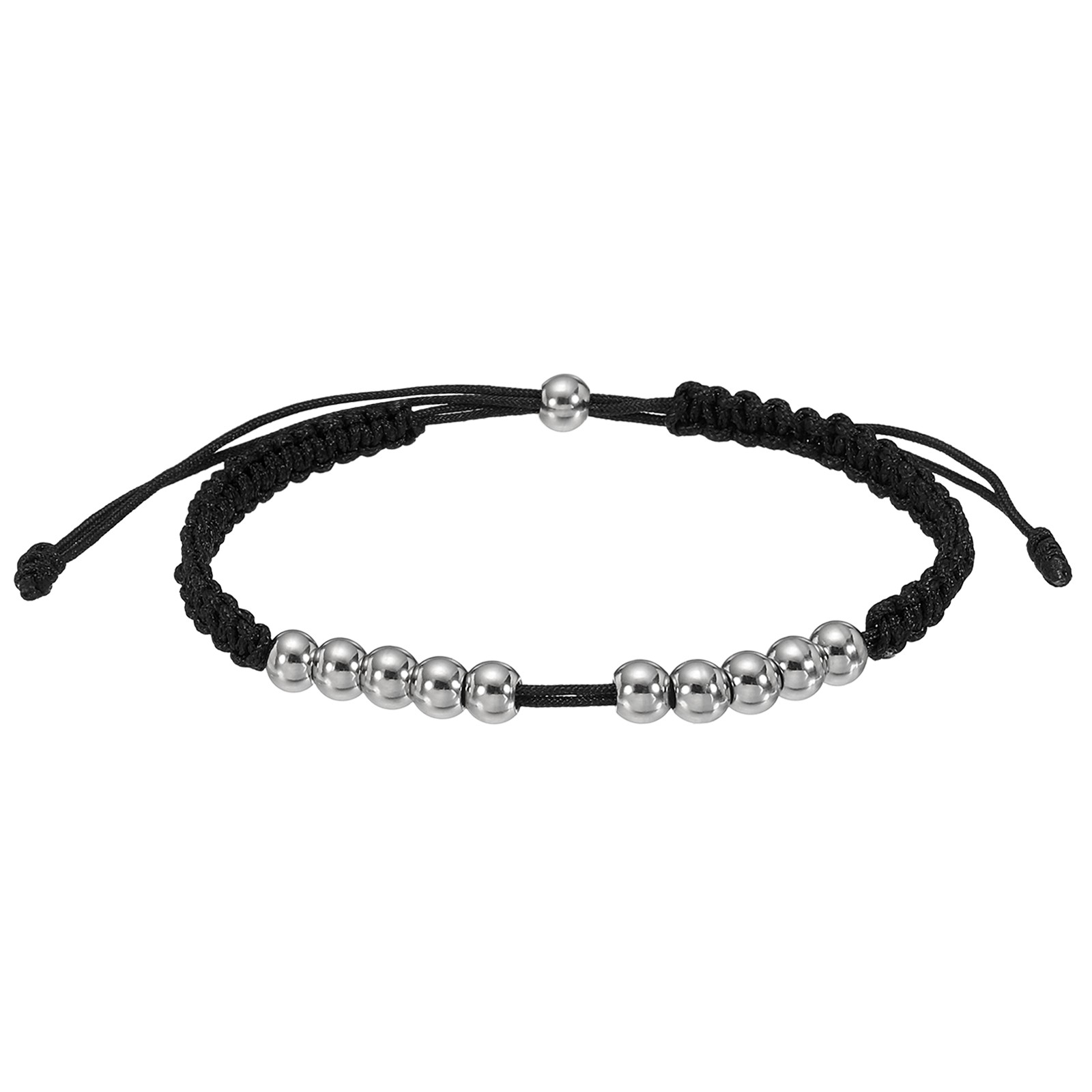 Golf Stroke Counter Bracelet, Score Counter Bead Bracelet, Black