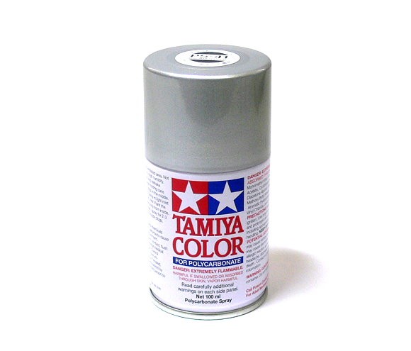 TAMIYA Model Color PS-41 Bright Silver Net 100ml for Polycarbonate 86041