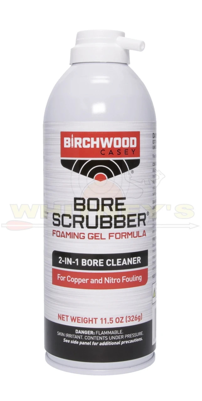 Birchwood Casey Bore Scrubber Foaming Gel 2 in 1 Cleaner - 11oz. - BC-33643