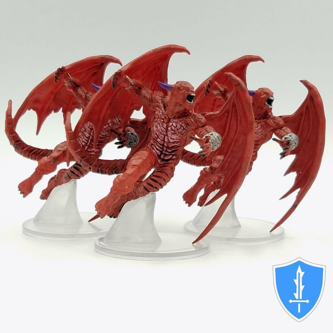 Pit Fiend x3 - Waterdeep Dragon Heist #32A D&D Miniature