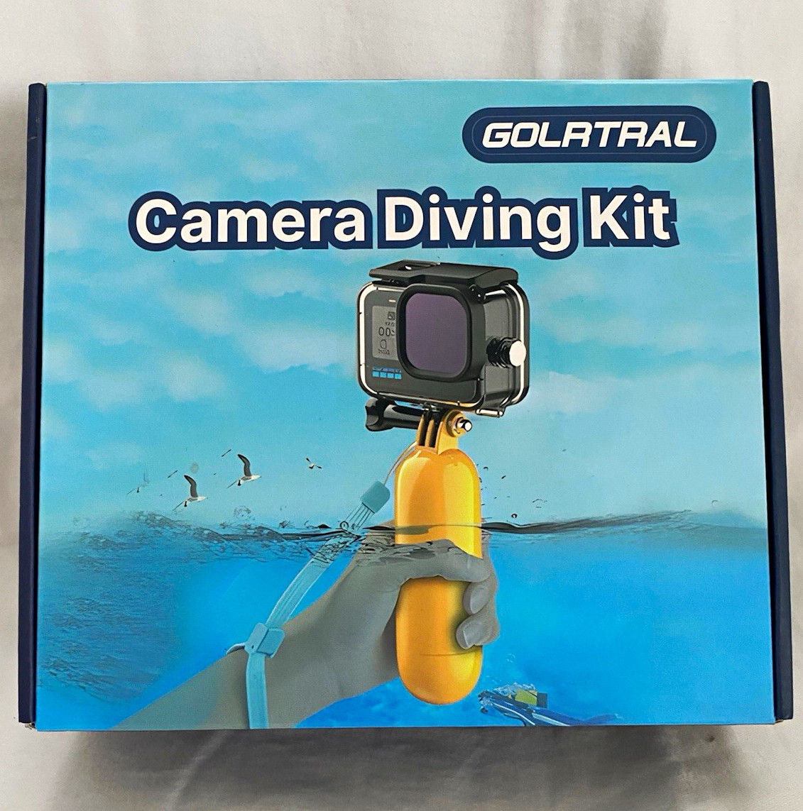 GOLRTRAL Diving Accessory Kit for GoPro Camera - Orange/Blue/Black