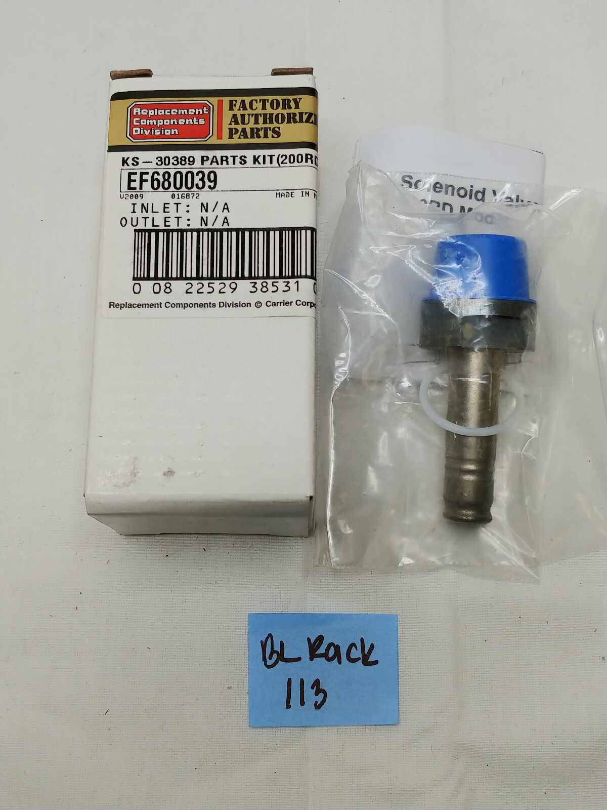 Carrier Bi-Flow Kit Solenoid EF680039